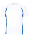 Heren Sportshirt Racer CONA SPORTS CS02 Wit-Royal Blue